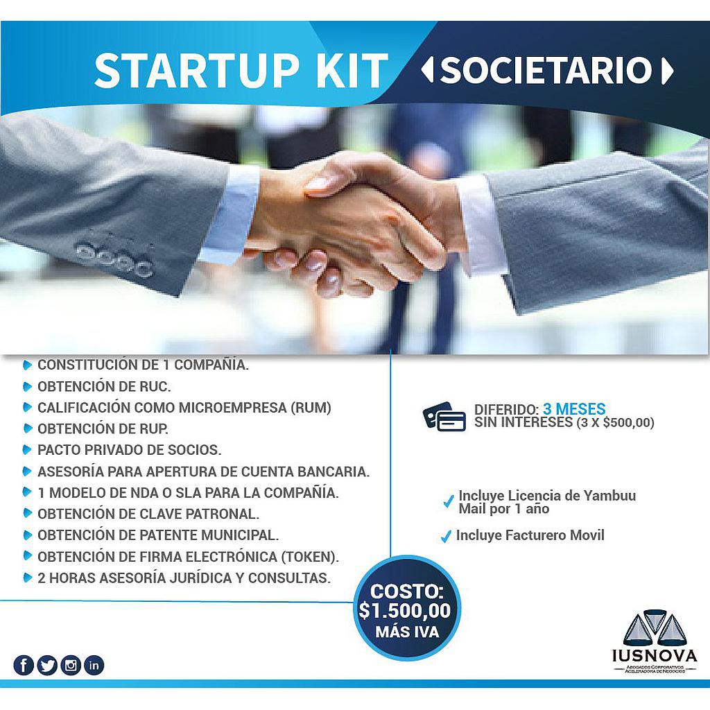 STARTUP KIT SOCIETARIO